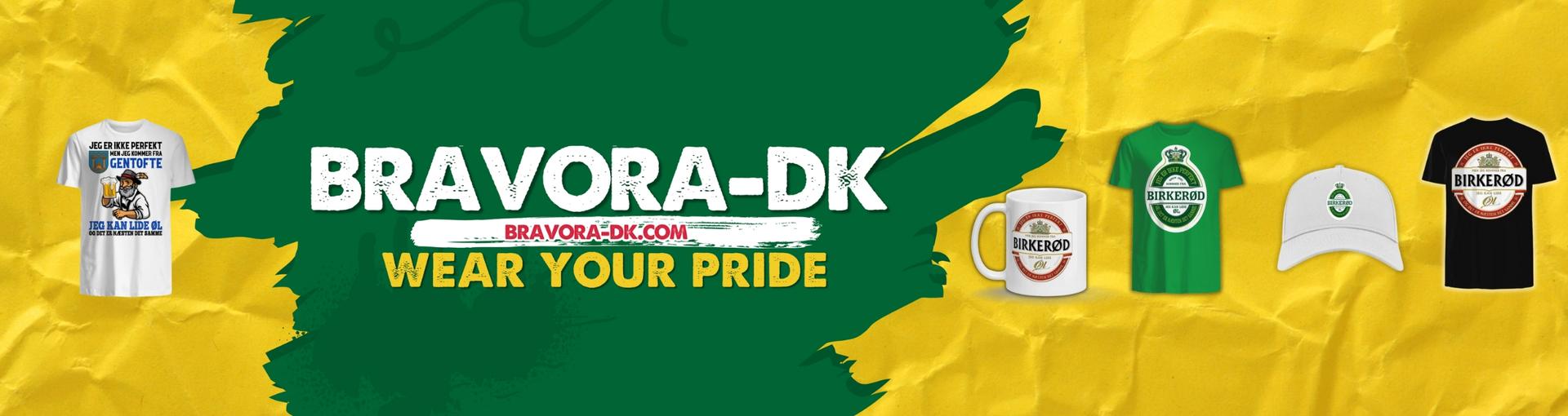 Banner for  Bravora Denmark Wear Your Pride